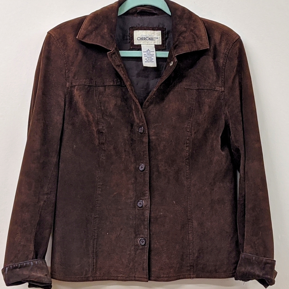 Authentic Cherokee Woman's Leather Jacket (s)